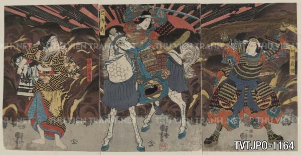 Tranh Nhật Bản  cổ Ukiyo-e -Ancient Japanese woodblock prints1