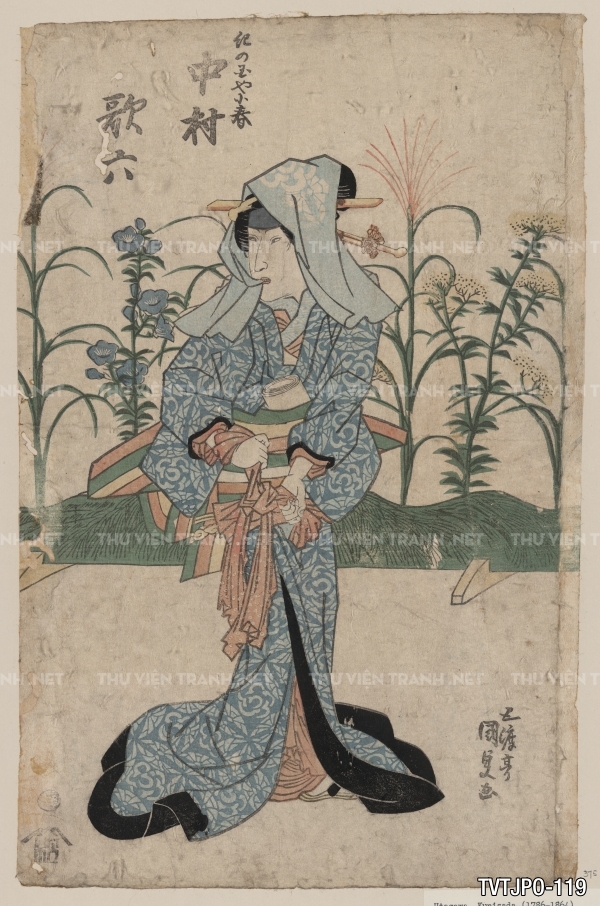 Tranh khắc gỗ- Ukiyo-e Tranh cổ Nhật Bản