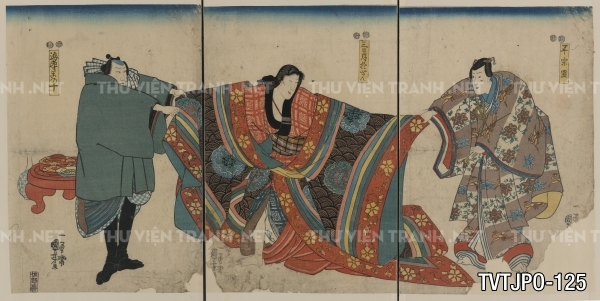 Tranh khắc gỗ- Ukiyo-e Tranh cổ Nhật Bản