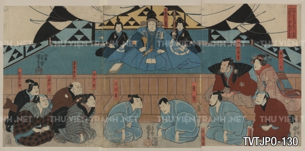 Tranh khắc gỗ- Ukiyo-e Tranh cổ Nhật Bản