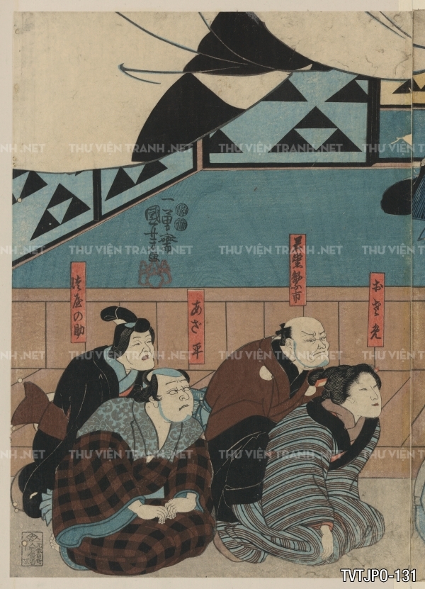 Tranh khắc gỗ- Ukiyo-e Tranh cổ Nhật Bản