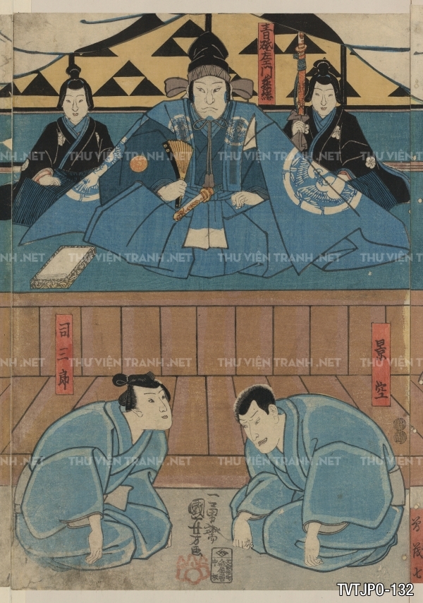 Tranh khắc gỗ- Ukiyo-e Tranh cổ Nhật Bản