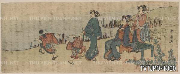 Tranh Nhật Bản  cổ Ukiyo-e -Ancient Japanese woodblock prints 4