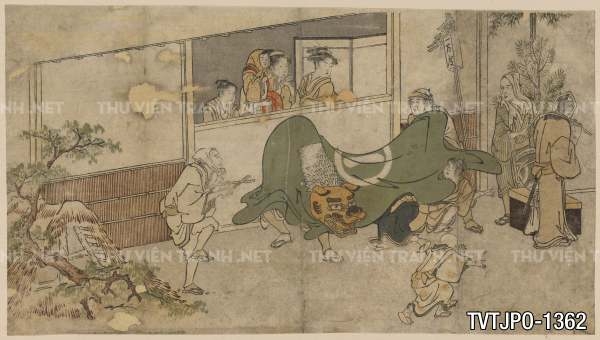 Tranh Nhật Bản  cổ Ukiyo-e -Ancient Japanese woodblock prints 4