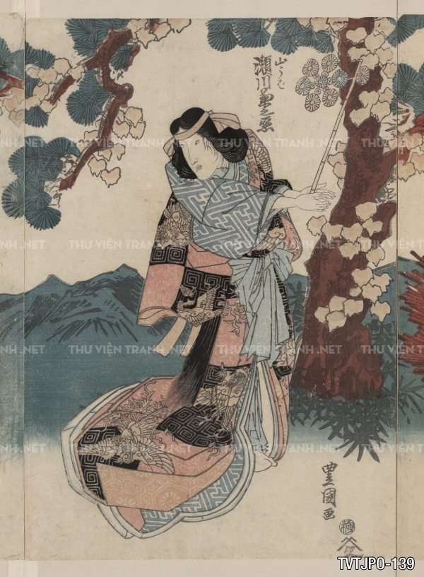 Tranh khắc gỗ- Ukiyo-e Tranh cổ Nhật Bản