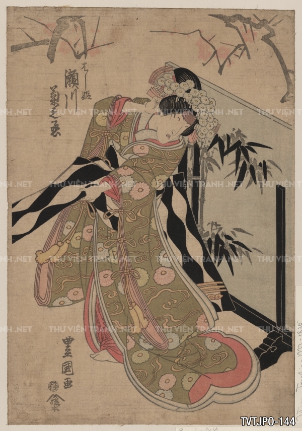 Tranh khắc gỗ- Ukiyo-e Tranh cổ Nhật Bản