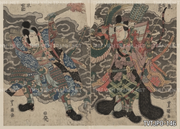 Tranh khắc gỗ- Ukiyo-e Tranh cổ Nhật Bản