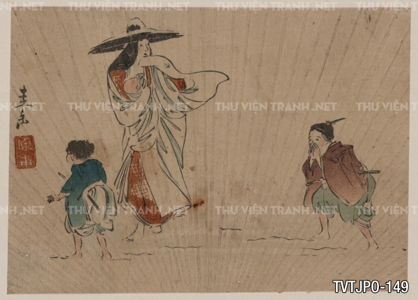 Tranh khắc gỗ- Ukiyo-e Tranh cổ Nhật Bản