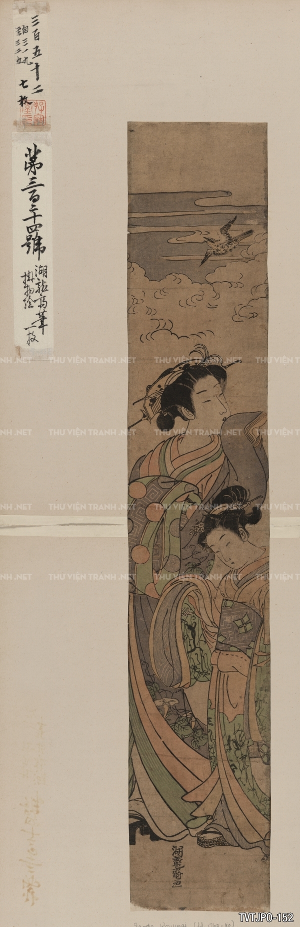 Tranh khắc gỗ- Ukiyo-e Tranh cổ Nhật Bản