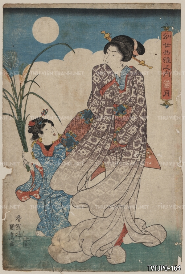 Tranh khắc gỗ Ukiyoe - Tranh cổ Nhật Bản