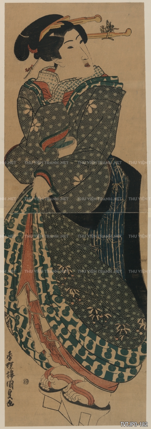 Tranh khắc gỗ Ukiyoe - Tranh cổ Nhật Bản