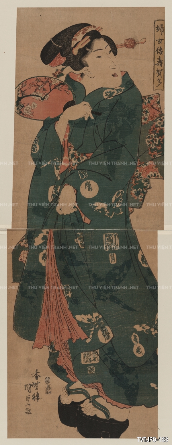 Tranh khắc gỗ Ukiyoe - Tranh cổ Nhật Bản