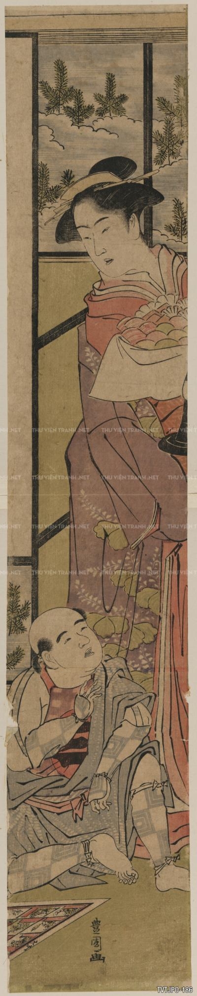 Tranh khắc gỗ Ukiyoe - Tranh cổ Nhật Bản