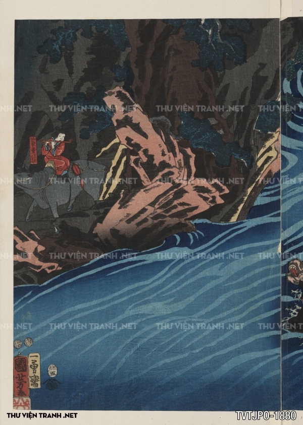 Tranh Nhật Bản  cổ Ukiyo-e -Ancient Japanese woodblock prints7