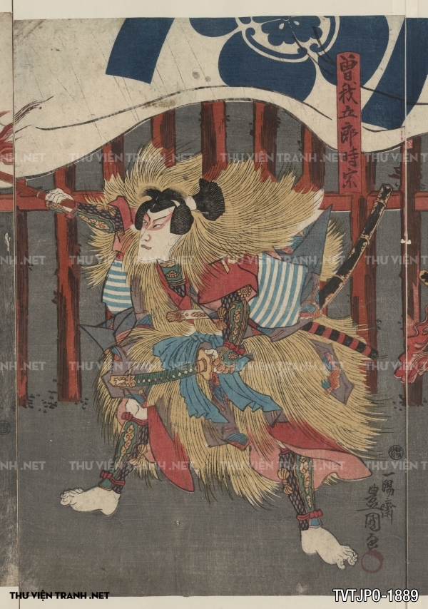 Tranh Nhật Bản  cổ Ukiyo-e -Ancient Japanese woodblock prints7