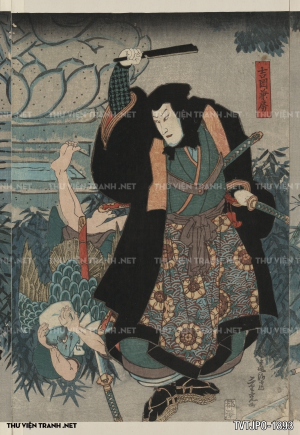 Tranh Nhật Bản  cổ Ukiyo-e -Ancient Japanese woodblock prints7