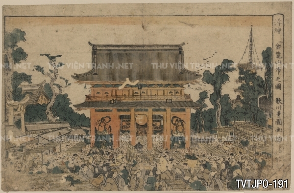 Tranh khắc gỗ Ukiyoe - Tranh cổ Nhật Bản