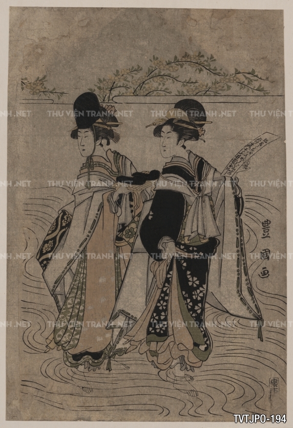 Tranh khắc gỗ Ukiyoe - Tranh cổ Nhật Bản