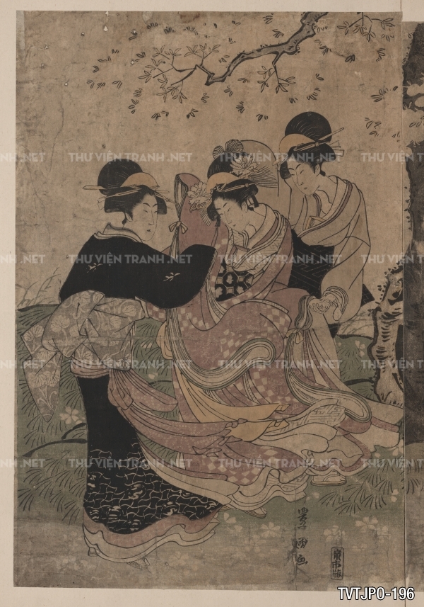 Tranh khắc gỗ Ukiyoe - Tranh cổ Nhật Bản