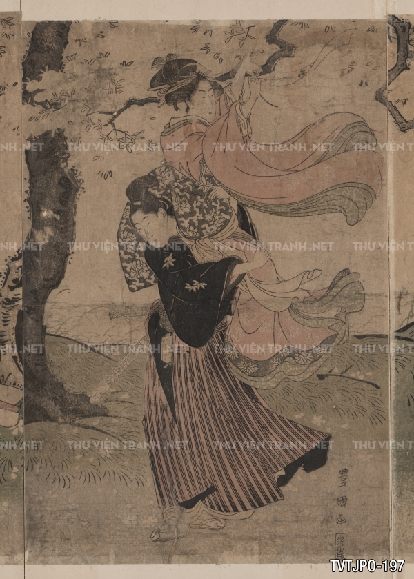 Tranh khắc gỗ Ukiyoe - Tranh cổ Nhật Bản