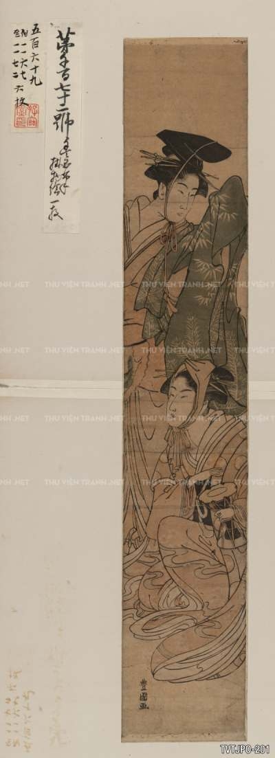 Tranh khắc gỗ Ukiyoe - Tranh cổ Nhật Bản