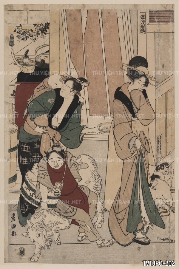 Tranh khắc gỗ Ukiyoe - Tranh cổ Nhật Bản