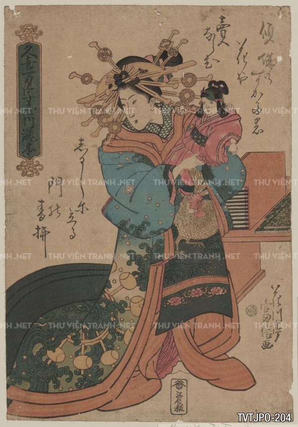 Tranh khắc gỗ Ukiyoe - Tranh cổ Nhật Bản