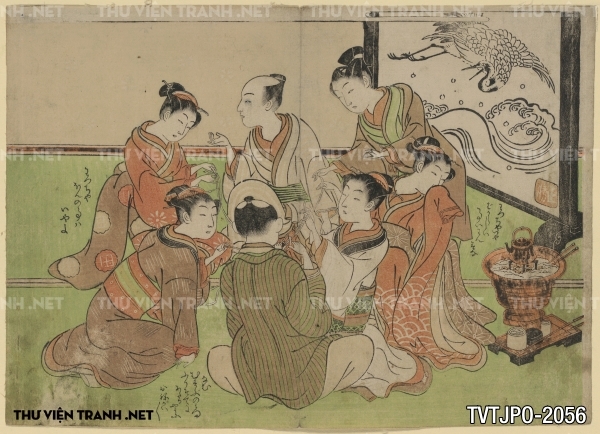 Tranh Nhật Bản  cổ Ukiyo-e -Ancient Japanese woodblock prints8