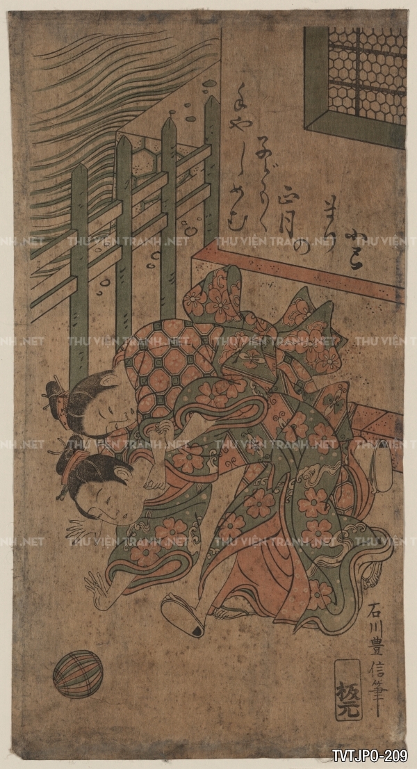 Tranh khắc gỗ Ukiyoe - Tranh cổ Nhật Bản