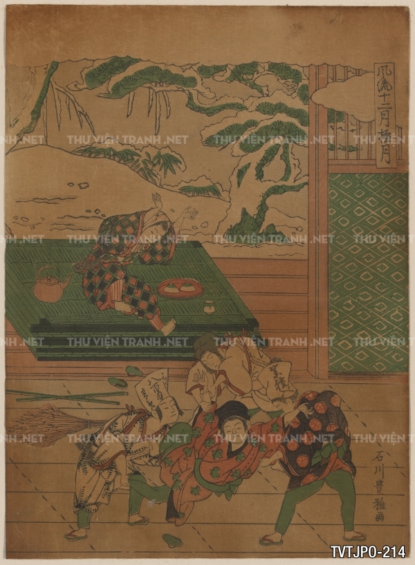 Tranh cổ Nhật bản Ukiyoe
