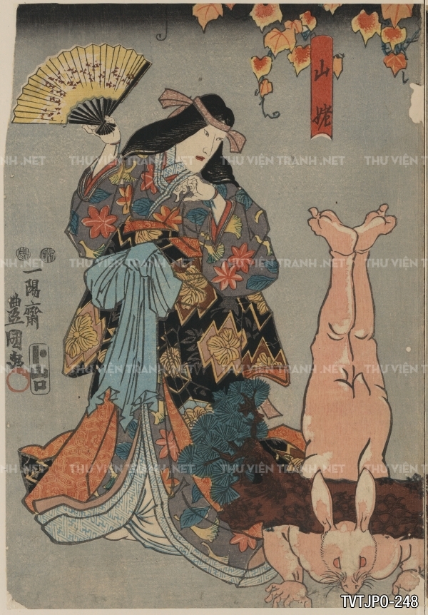 Tranh cổ Nhật bản Ukiyo-e- Tranh khắc gỗ