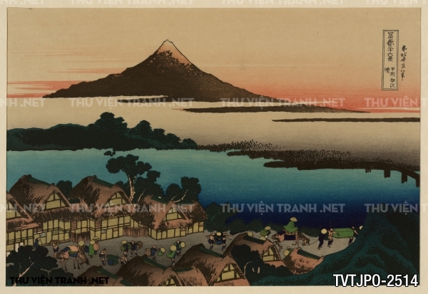 Tranh Nhật cổ vẽ tay Ukiyo-e