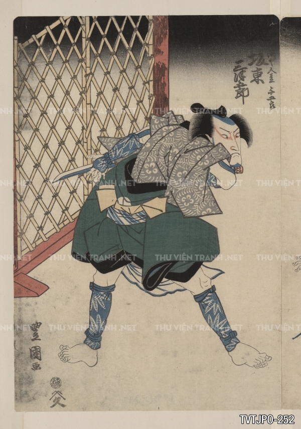 Tranh cổ Nhật bản Ukiyo-e- Tranh khắc gỗ
