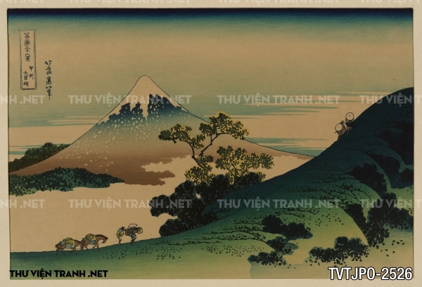 Tranh Nhật cổ vẽ tay Ukiyo-e 2