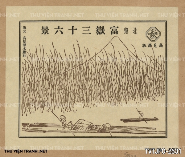 Tranh Nhật cổ vẽ tay Ukiyo-e 2