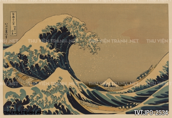 Tranh Nhật cổ vẽ tay Ukiyo-e 2