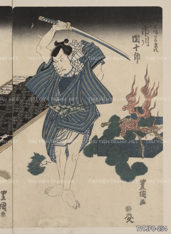 Tranh cổ Nhật bản Ukiyo-e- Tranh khắc gỗ