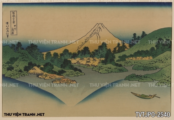 Tranh Nhật cổ vẽ tay Ukiyo-e 2
