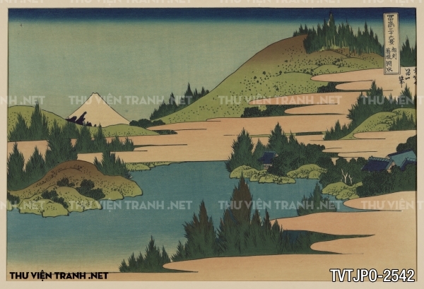 Tranh Nhật cổ vẽ tay Ukiyo-e 2
