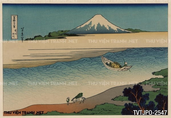 Tranh Nhật cổ vẽ tay Ukiyo-e 2