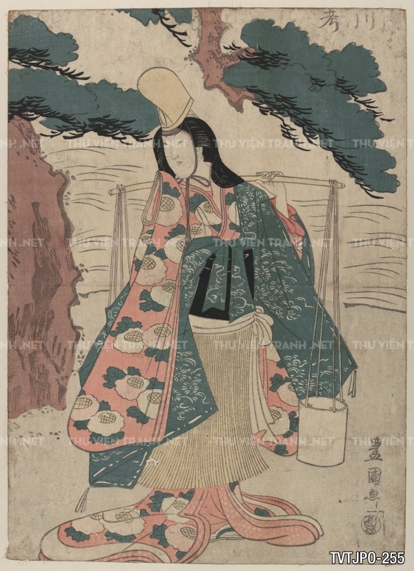 Tranh cổ Nhật bản Ukiyo-e- Tranh khắc gỗ