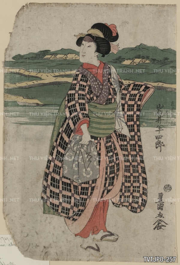 Tranh cổ Nhật bản Ukiyo-e- Tranh khắc gỗ