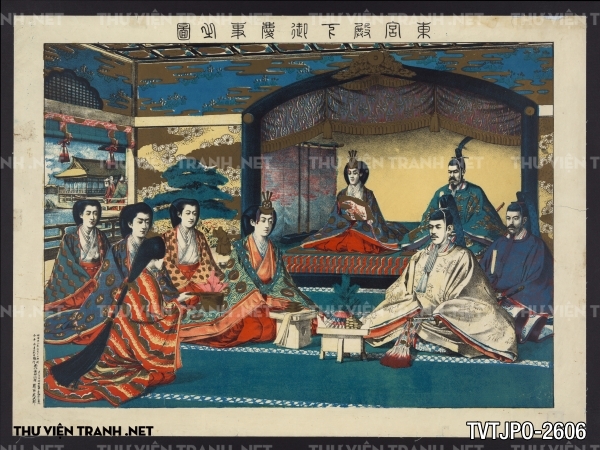 Tranh Ukiyo-e Nhật Bản cổ về cuộc sống người Nhật xưa