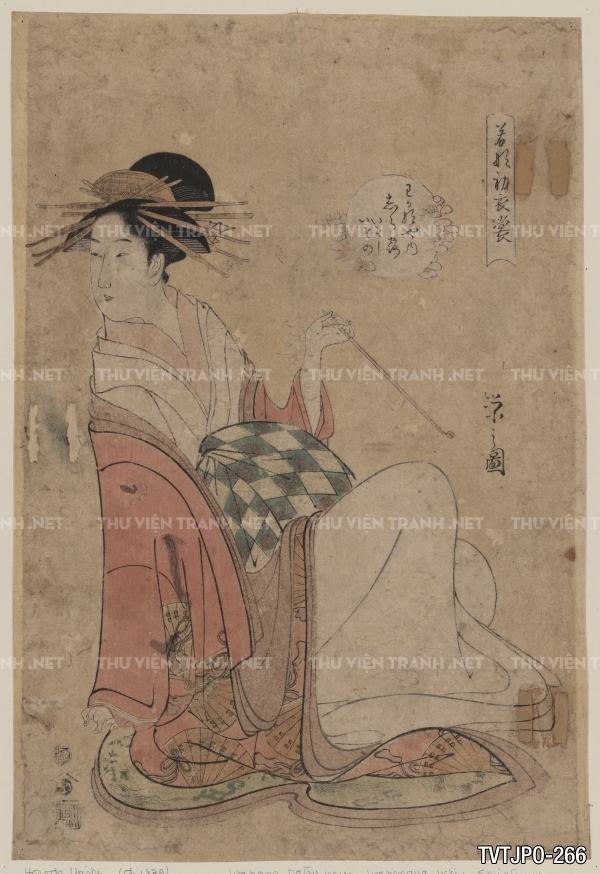 Tranh cổ Nhật bản Ukiyo-e- Tranh khắc gỗ