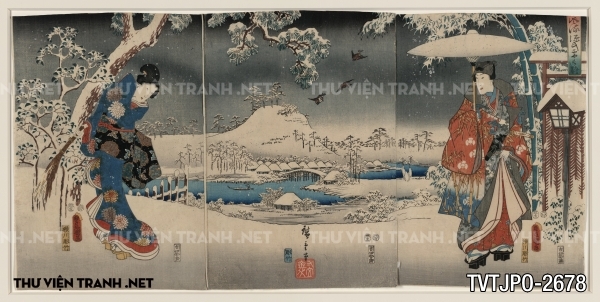 Tranh vẽ Nhật Bản cổ của các bậc thầy Ukiyo-e 2