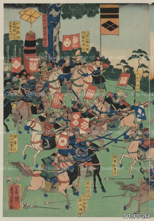 Tranh cổ Nhật bản Ukiyo-e- Tranh khắc gỗ