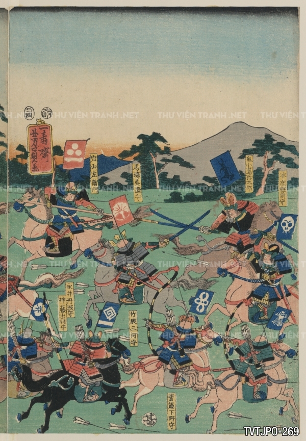 Tranh cổ Nhật bản Ukiyo-e- Tranh khắc gỗ
