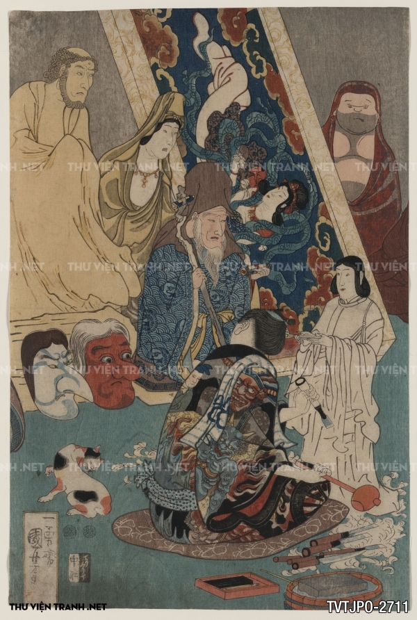 Tranh vẽ Nhật Bản cổ của các bậc thầy Ukiyo-e 2