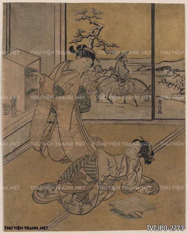Tranh vẽ Nhật Bản cổ của các bậc thầy Ukiyo-e 3