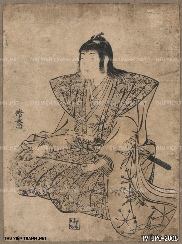 Tranh Nhật cổ Ukiyo-e vẽ tay